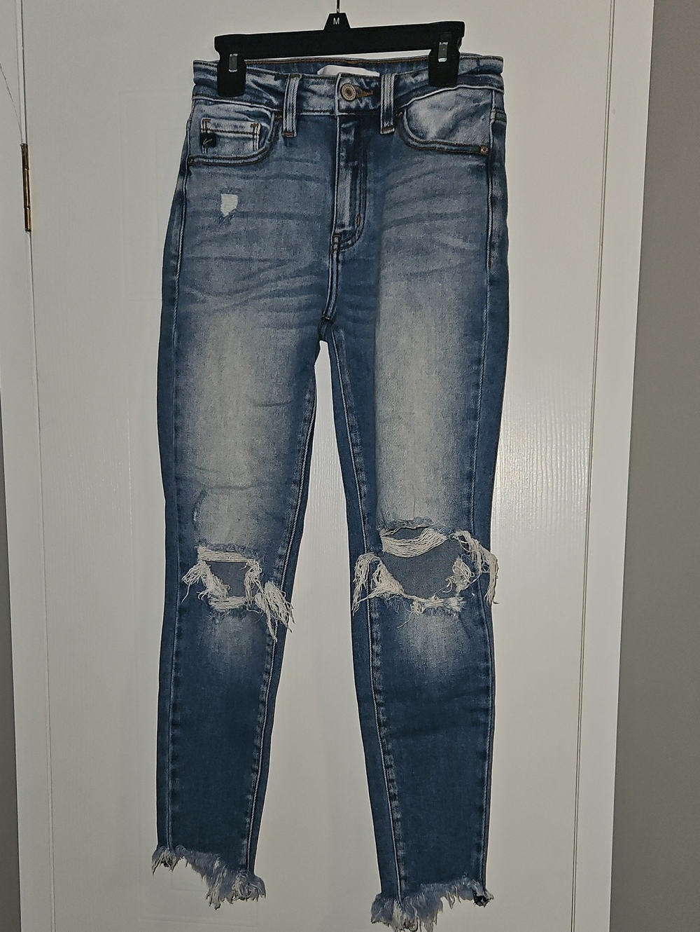 KanCan Light Blue Distressed Skinny Jeans
